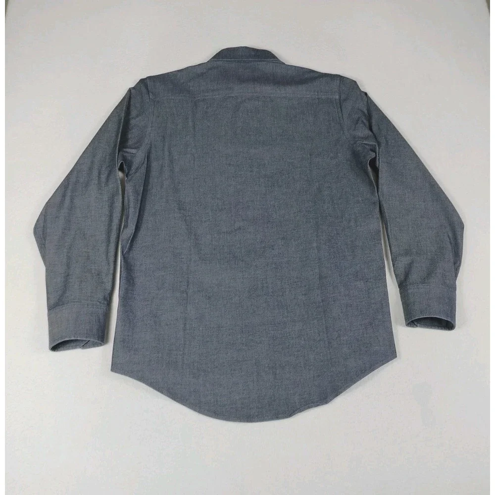 Banana Republic Shirt Men's Small Blue Vintage Corpcore Professional Classic Fit